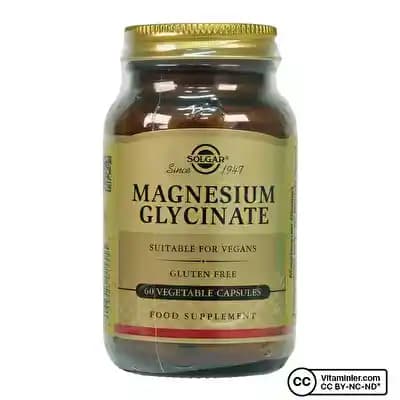 Solgar Magnezyum Glisinat: Yüksek Biyoyararlanımlı Cilt ve Vücut Sağlığı Takviyesi