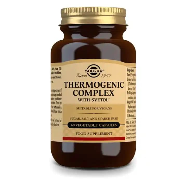 Solgar Thermogenic Complex ile Termojenik Zayıflama ve Metabolizma Hızlandırma Destekleri