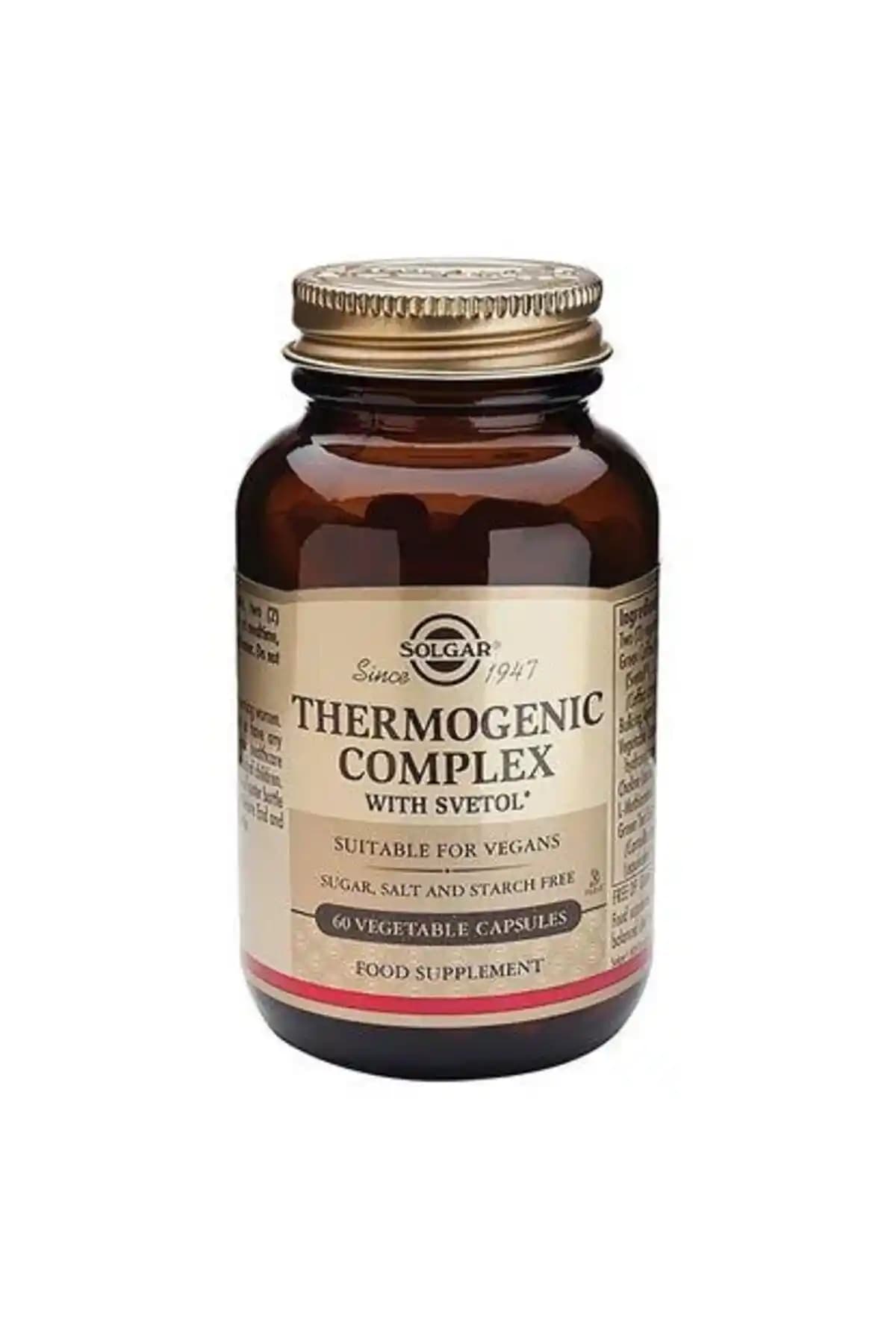 Solgar Thermogenic Complex: Metabolizmayı Hızlandıran Termojenik Kilo Kontrol Takviyesi