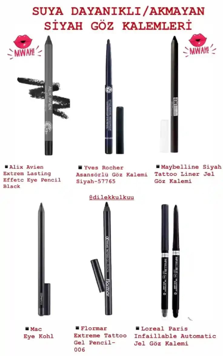Suda Akmayan Göz Kalemi: Kalıcılık ve Göz Makyajında Suya Dayanıklı Çözümler