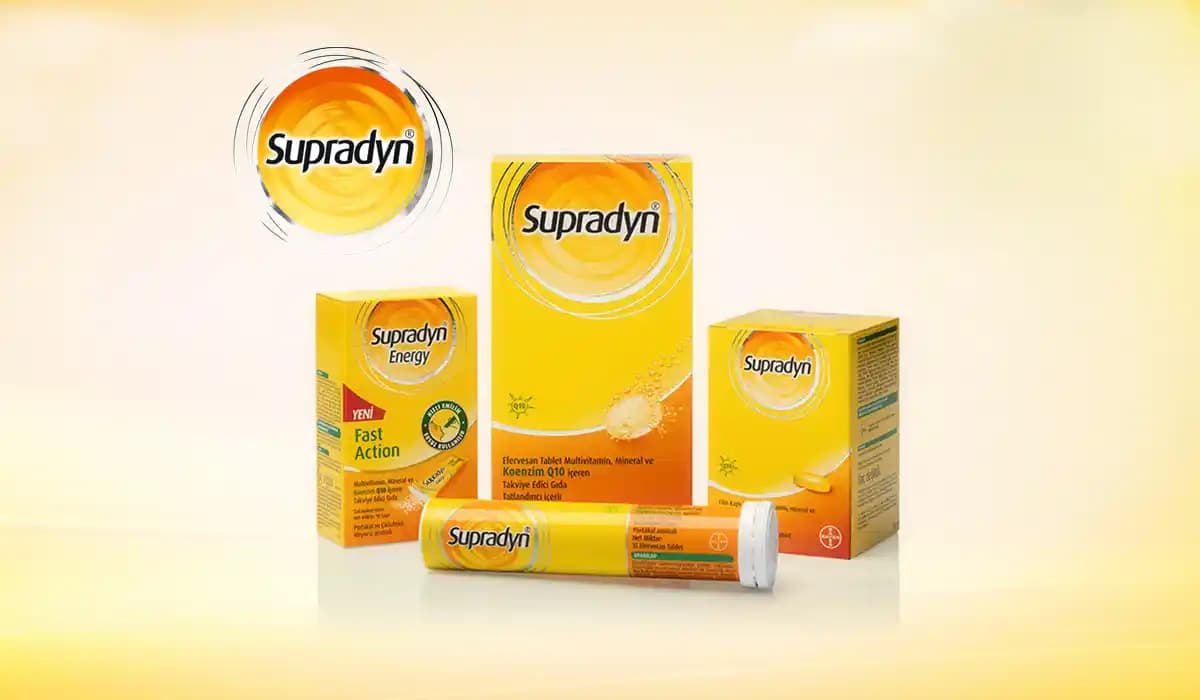 Supradyn Daily: Günlük Enerji, Cilt, Saç ve Tırnak Sağlığı İçin Multivitamin Takviye