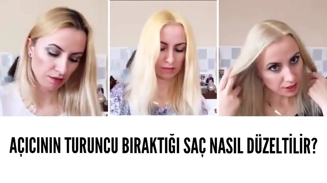 Turuncu Saç Dipleri Nasıl Düzeltilir? Etkili Yöntemler ve Bakım Önerileri