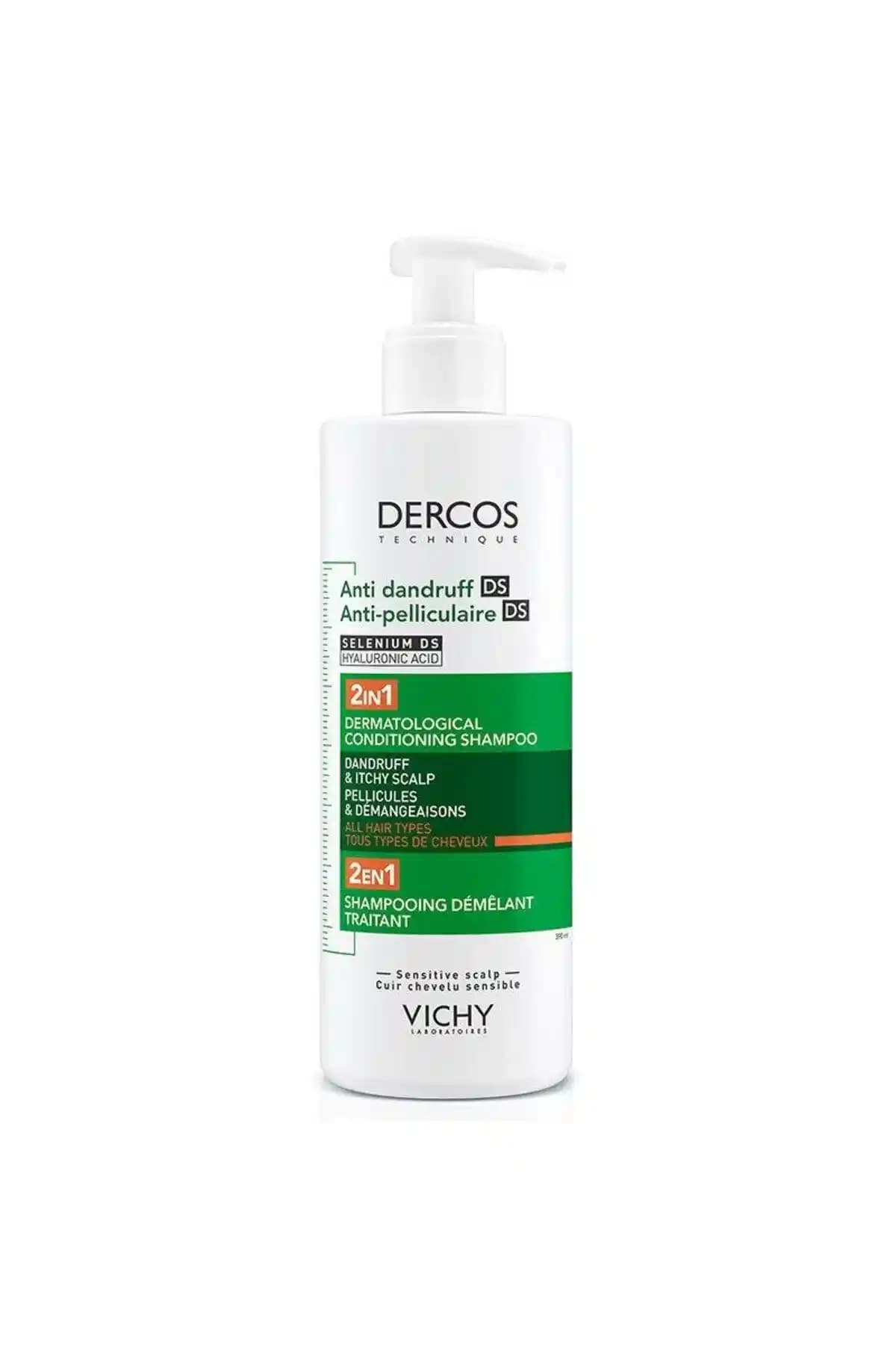 Vichy Dercos 2’si 1 Arada Kepek Karşıtı ve Nemlendirici Şampuan 390 ml İncelemesi