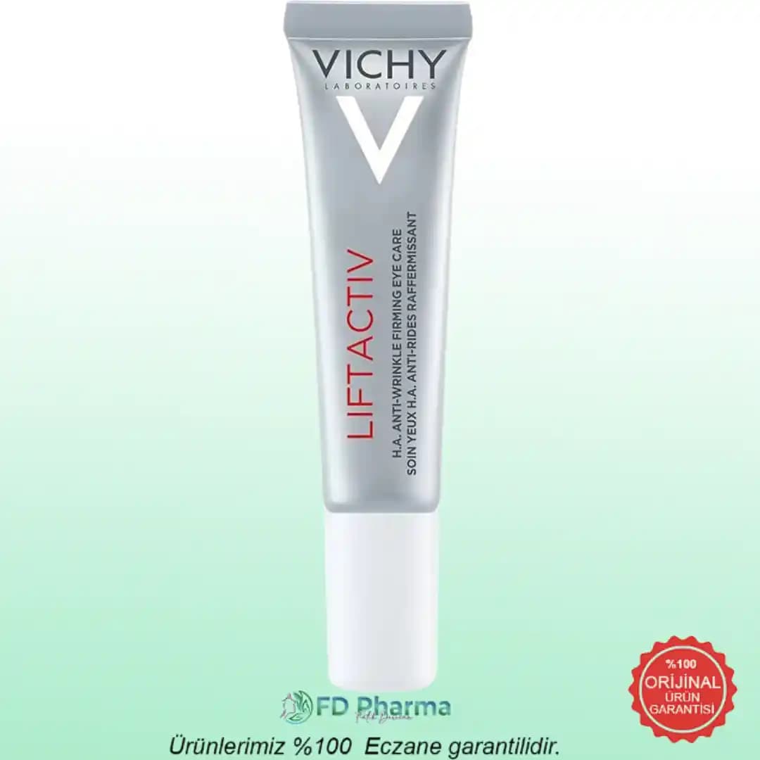 Vichy Liftactiv Göz Kremi ile Göz Çevresi Kırışıklıklarına ve Morluklara Etkili Bakım