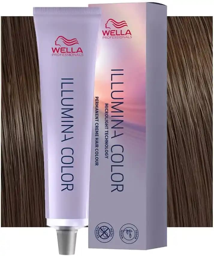 Wella 6.12: Doğal Küllü Koyu Kumral Saç Rengi ve Kalıcı Canlılık