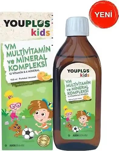 YouPlus Kids Multivitamin Multimineral ile Çocuk Sağlığında Güvenilir Destek