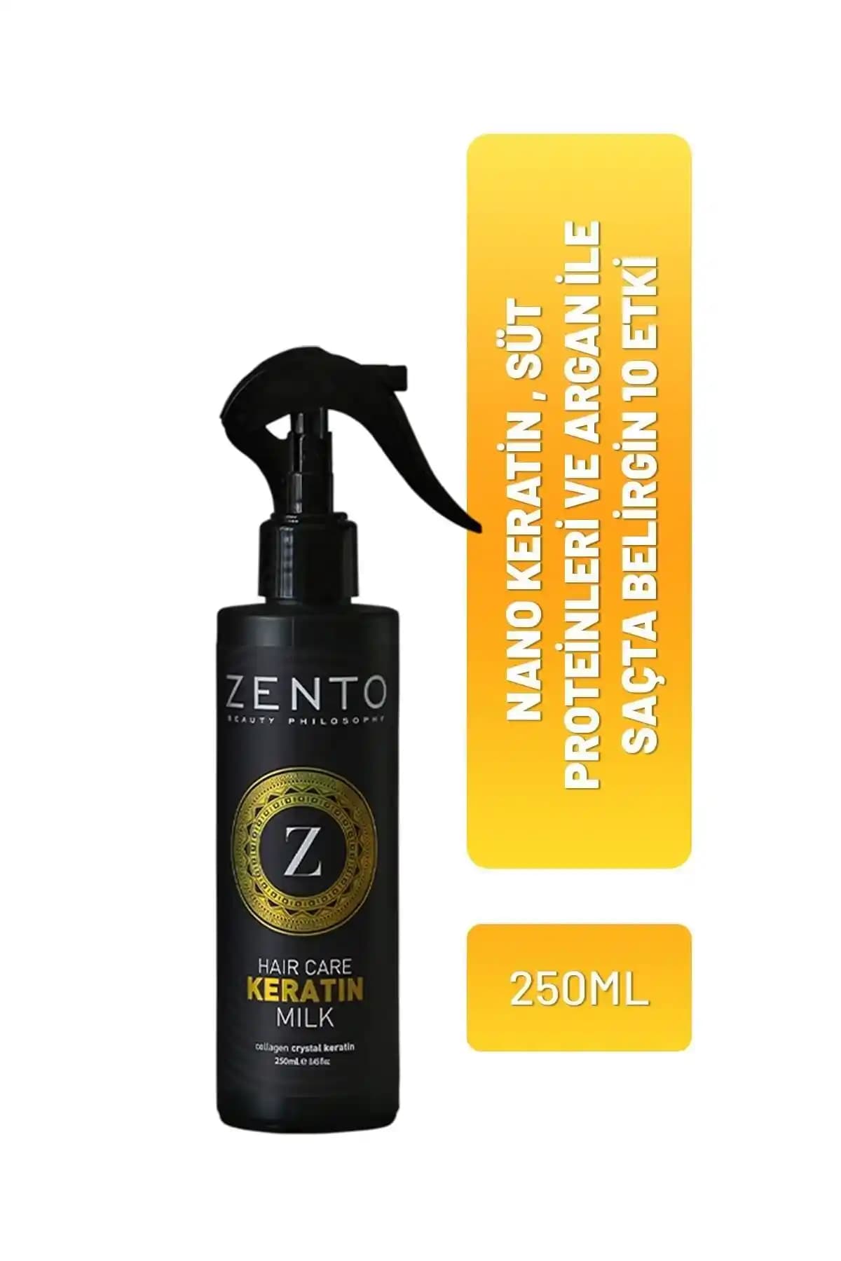 Zento Keratin: Saç Bakımında Doğal Onarım ve Parlaklık Sağlayan Etkili Ürün