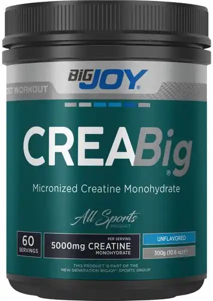 Bigjoy Sports Creabig Powder Kreatin ile Kas Gelişimini Destekleyin ve Performansınızı Artırın