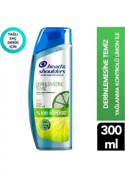 Head & Shoulders Derinlemesine Temizleme Şampuanı ile Kepek ve Yağ Kontrolü