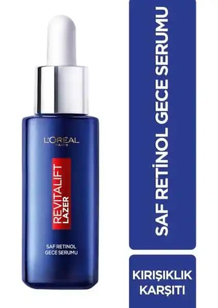 L'Oréal Paris Revitalift Lazer Saf Retinol Gece Serumu İncelemesi: Faydaları ve Kullanım İpuçları