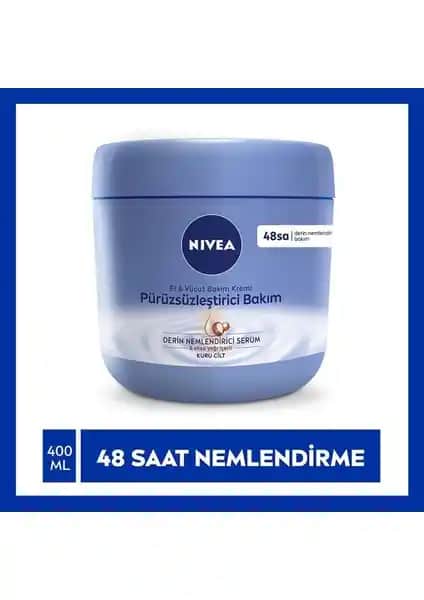 NIVEA Pürüzsüzleştirici El ve Vücut Bakım Kremi: Kuru Ciltler İçin Etkili Nemlendirici