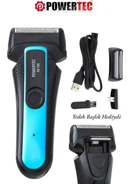 Powertec TR-150: Profesyonel Şarjlı Sakal Tıraş Makinesi İncelemesi ve Kullanıcı Yorumları