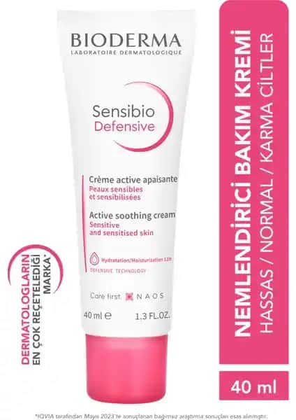 Sensibio Defensive: Hassas ve Normal Ciltler İçin Günlük Nemlendirici Bakım