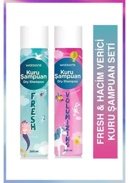 Watsons Hacim Verici ve Fresh Kuru Şampuan Seti Hakkında Detaylı İnceleme ve Yorumlar