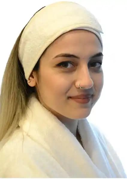 Anera Towel Saç Bandı: %100 Pamuklu, Ayarlanabilir ve Çok Yönlü Kullanım İçin İdeal