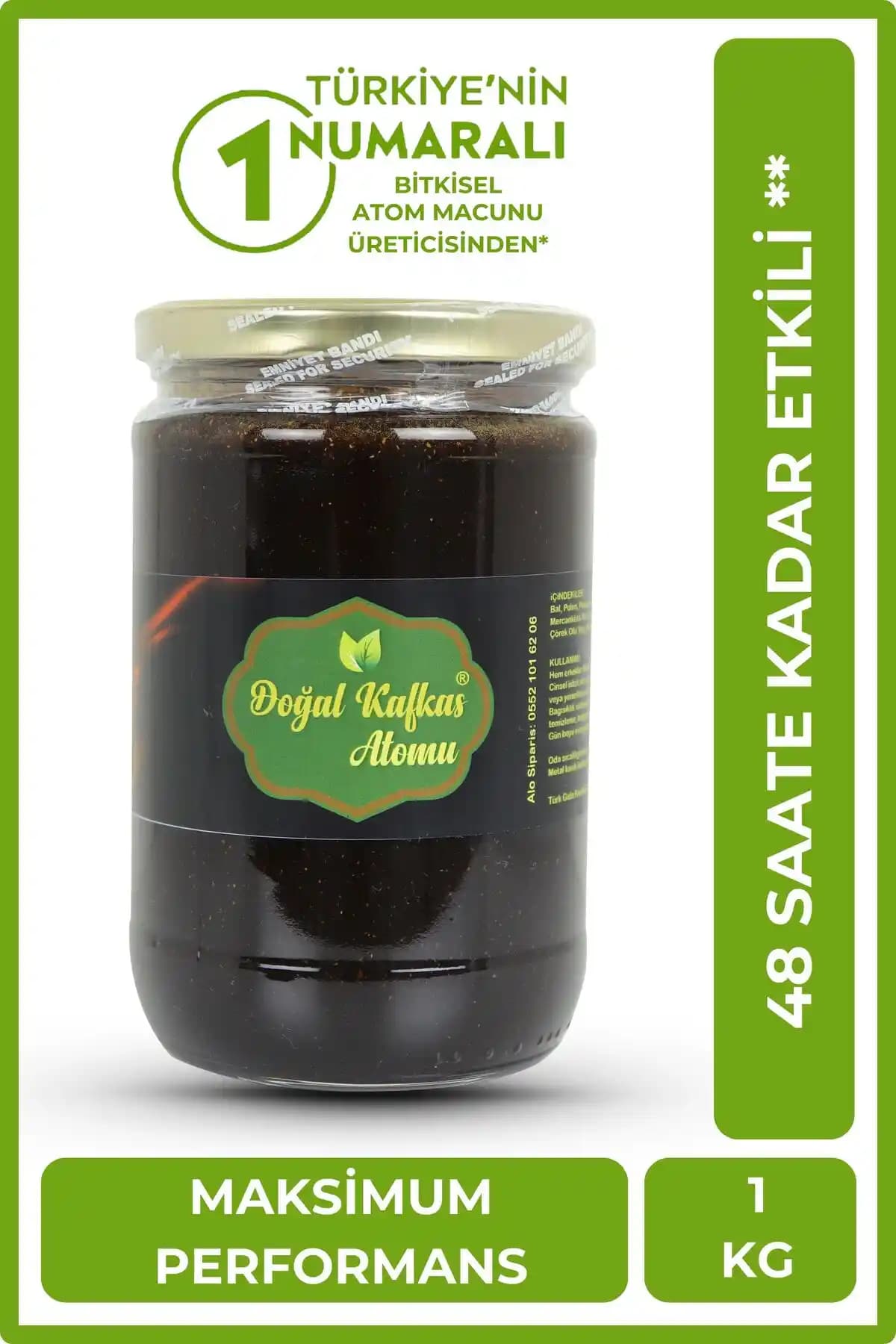 Doğal Kafkas Atomu Macunu: Bitkisel İçeriklerle Günlük Sağlık Desteği ve Rahatlama