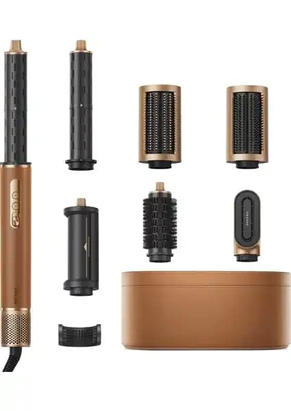 Dreame Airstyle Pro Saç Şekillendirme Seti Gold: Çok Kademeli Isı ve İyon Teknolojisiyle Etkili Şekillendirme