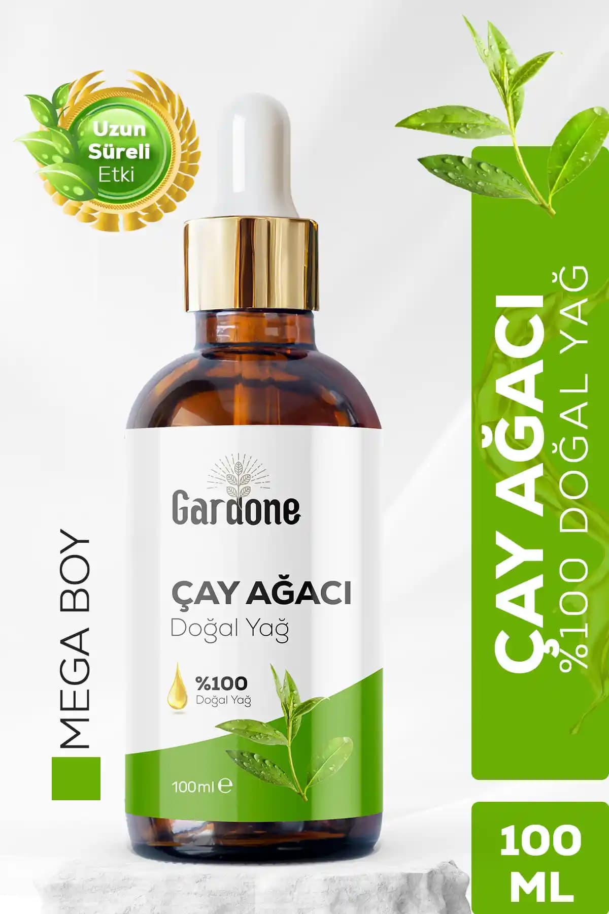 Gardone Soğuk Sıkım %100 Saf Çay Ağacı Yağı 100ml - Doğal Cilt ve Saç Bakımı