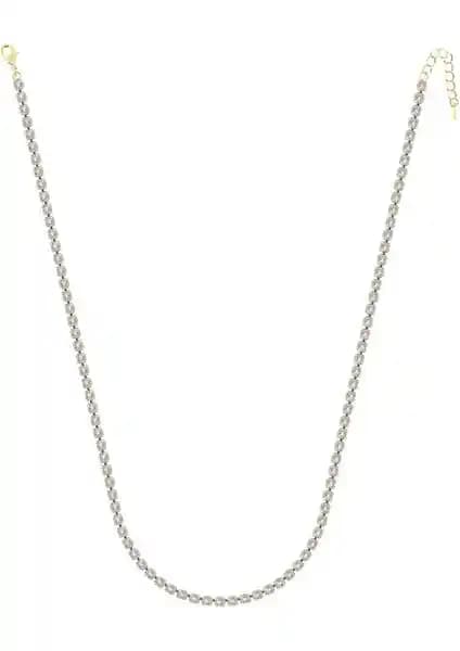 Merano Design 4mm Gold Su Yolu Kolye: Zarif Tasarım ve Dayanıklı Altın Kaplama