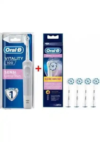 Oral-B Vitality D100 Şarj Edilebilir Diş Fırçası ile Etkili ve Konforlu Ağız Bakımı