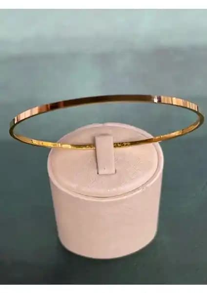 Rise Gold 22 Ayar 10 Gram Kibrit Çöpü Bilezik - Zarif ve Dayanıklı Altın Takı