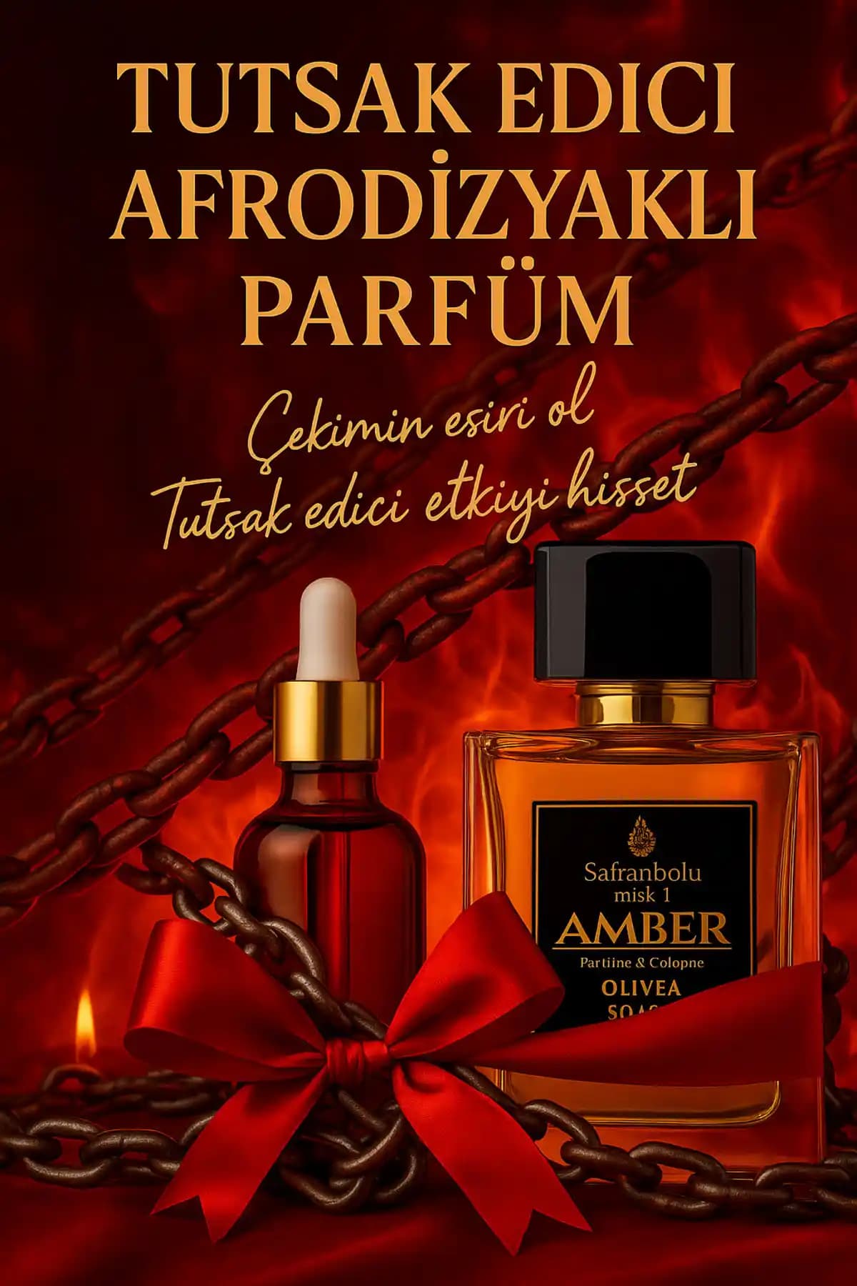 Safranbolu Miski Amber TUTSAK Kadın Parfümü: Kalıcı ve Çok Yönlü Aromatik Koku