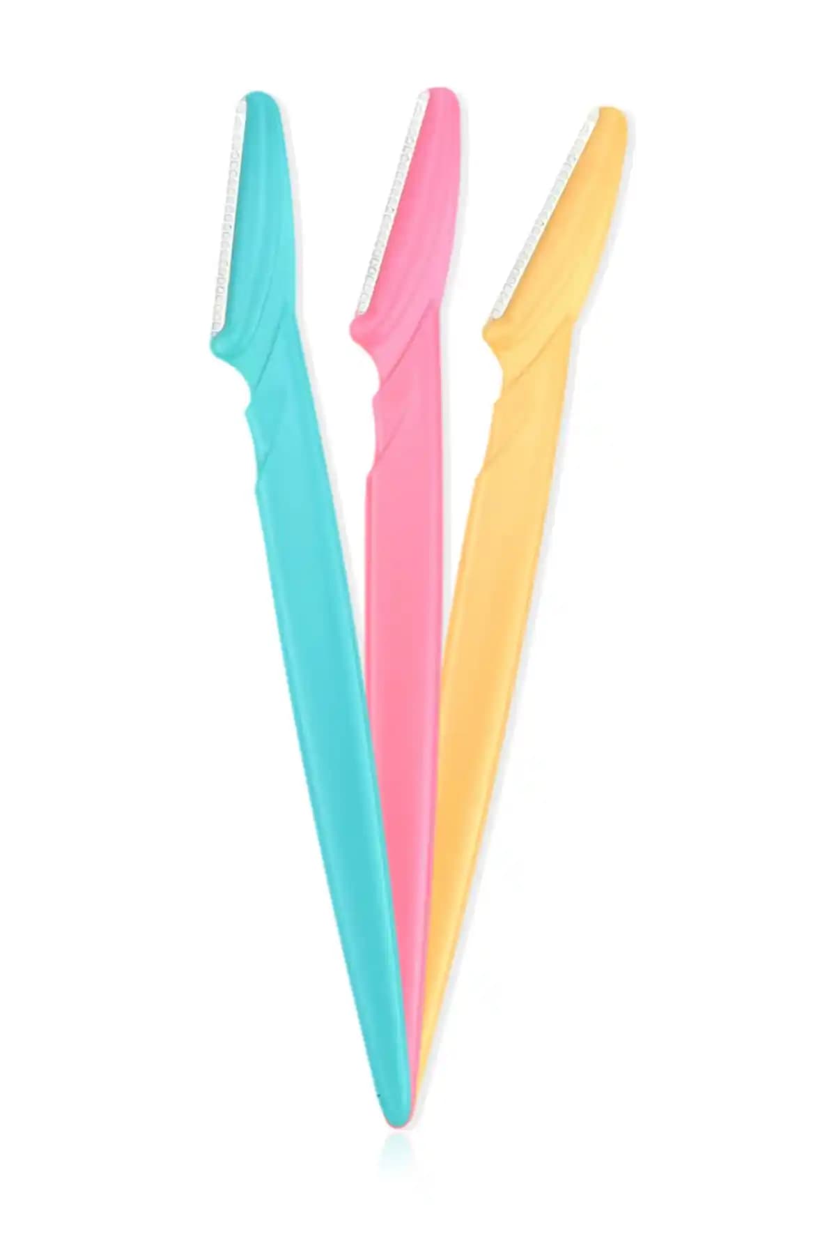 Tinkle Ocean 3'lü Kaş Usturası Seti: Hassas Ciltler İçin Etkili Kaş ve Yüz Tüyü Temizliği