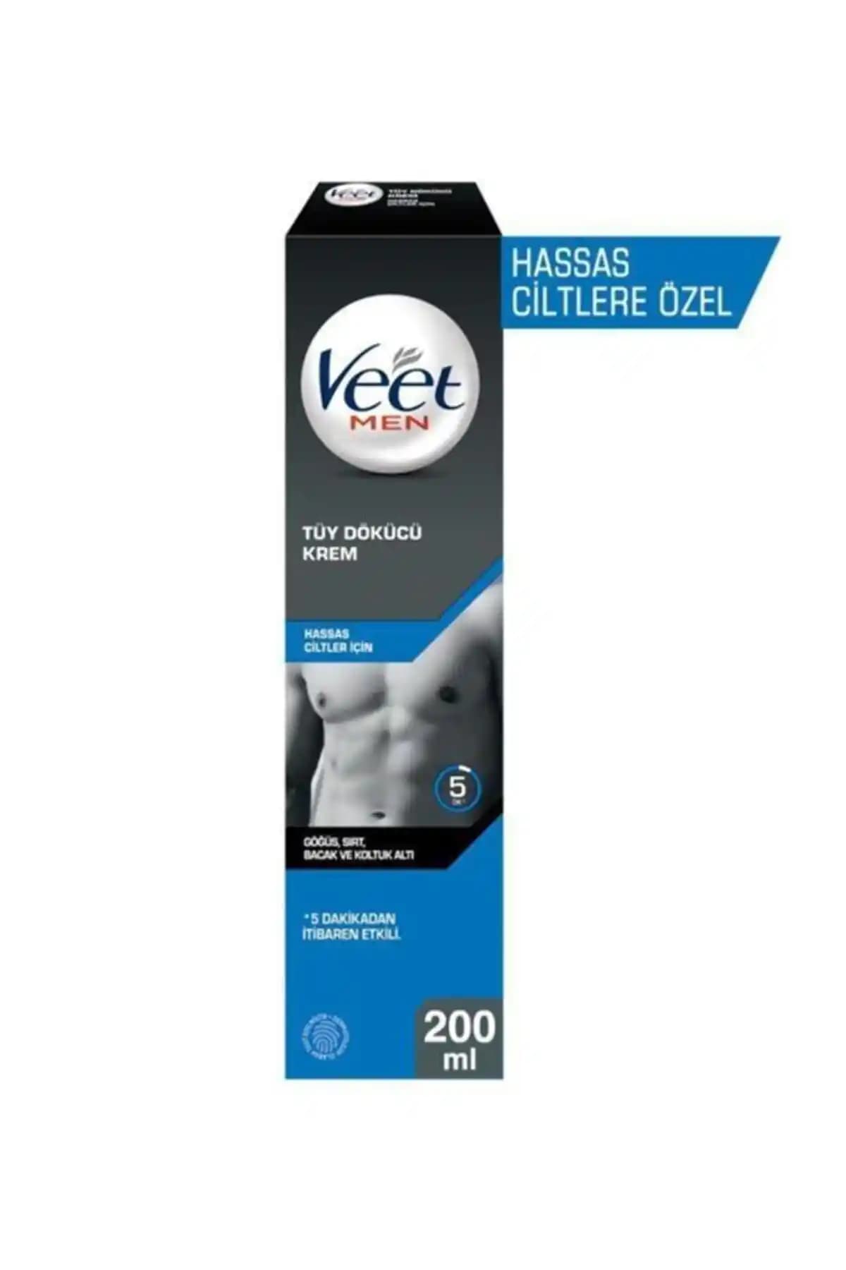 Veet Men Erkeklere Özel Hassas Ciltler İçin Tüy Dökücü Krem 200ml İncelemesi