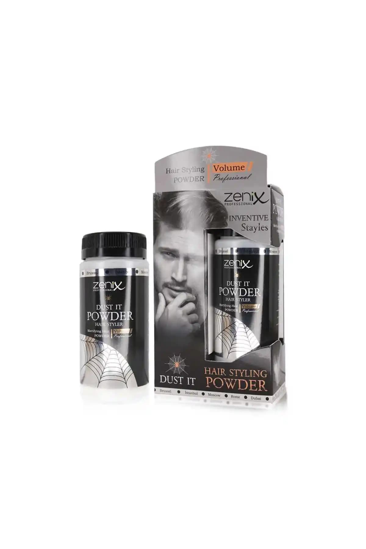 Zenix Saç Şekillendirici Toz Wax: Yüksek Tutuculuk ve Doğal Hacim Sağlayan Saç Pudrası