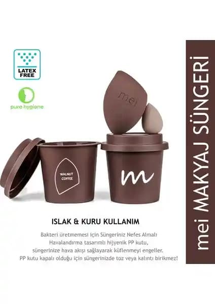 Mei Coffee Cup ve New Well Studio Makyaj Süngeri Karşılaştırması ve Özellikleri