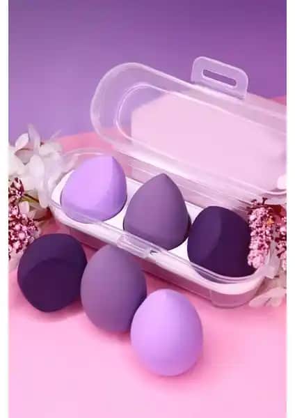 Mujgan 3'lü Standlı Makyaj Süngeri Seti ve Kalpli Sünger Karşılaştırması