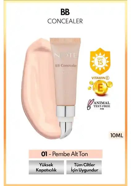 Note Cosmetics BB Concealer ve Maybelline Instant Anti Age Eraser Kapatıcı Karşılaştırması