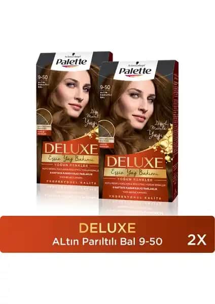 Palette Deluxe Saç Boyası Karşılaştırması: Altın Parıltılı Bal ve Kaşmir Kumral Analizi