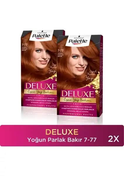 Palette Deluxe Saç Boyası Karşılaştırması: Bakır ve Altın Parıltılı Bal Renkleri