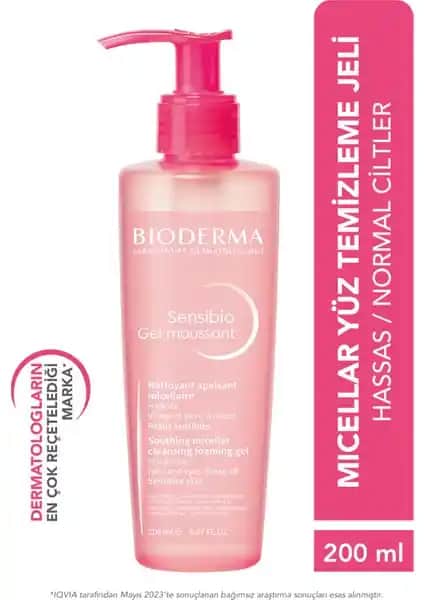 Bioderma Sensibio Foaming Gel: Hassas Ciltler İçin Etkili Temizleyici Ürün