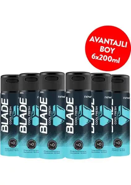Blade Cool Fresh Erkek Deodorant: Ferah Ve Kalıcı Koruma İçin İdeal Seçim