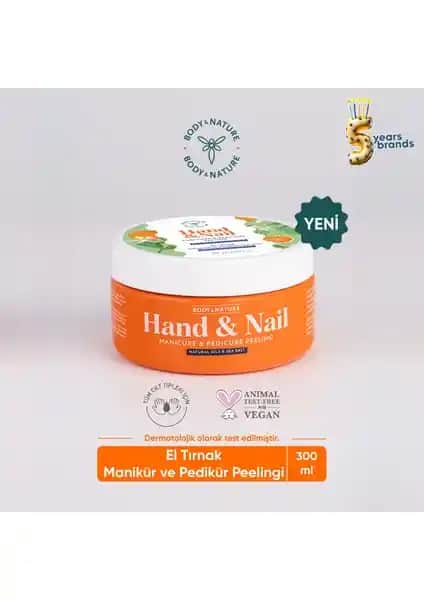 Body&Nature Hızlı El Tırnak Manikür Ve Pedikür Peelingi İncelemesi ile Elde Edilen Faydalar