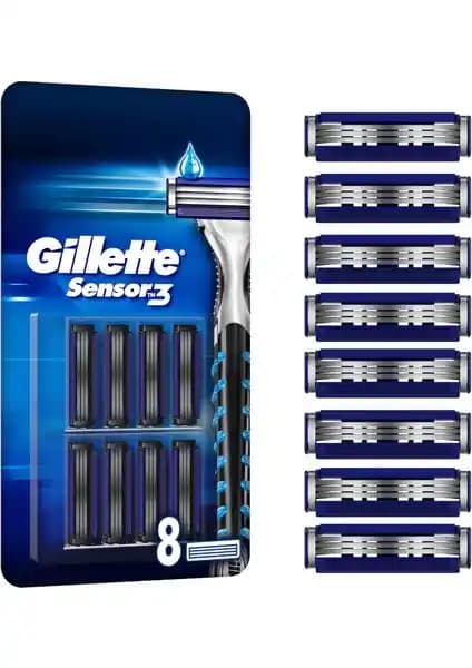 Gillette Sensor3 Yedek Tıraş Bıçağı İncelemesi: Özellikler ve Kullanıcı Yorumları