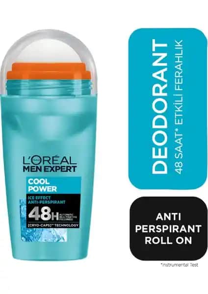 L'Oréal Paris Men Expert Cool Power Anti Perspirant Roll-On Özellikleri ve Kullanıcı Yorumları