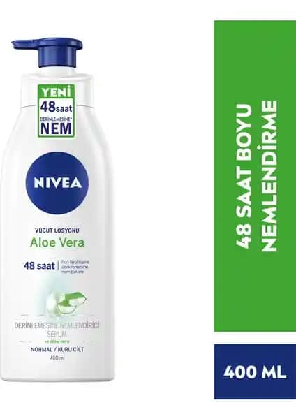 NIVEA Aloe Vera Vücut Losyonu ile Derinlemesine Nemlendirme ve Ferahlama