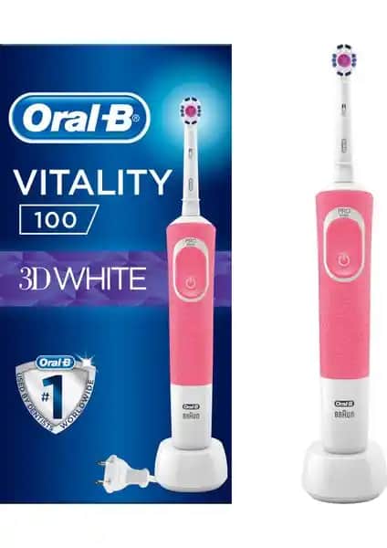 Oral-B D100 Vitality 3D White Şarjlı Diş Fırçası: Yenilikçi Teknolojik Özellikler