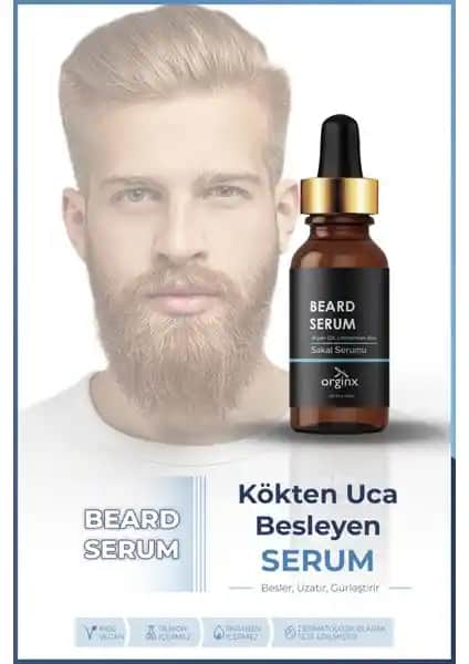 Orginx Dolgunlaştırıcı Sakal Serumu ile Güçlü ve Sağlıklı Sakallara Kavuşun