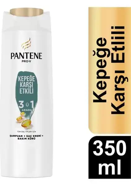 Pantene 3’ü 1 Arada Şampuan: Kepeğe Karşı Güçlü ve Etkili Bakım Çözümü