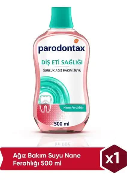 Parodontax Diş Eti Bakımı Nane Ferahlığı Ağız Bakım Suyu İncelemesi ve Kullanım Önerileri
