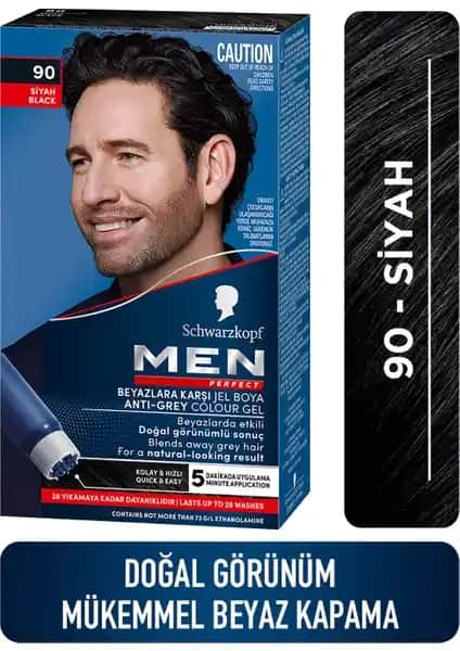 Schwarzkopf Men Perfect Beyazlar için Etkili Jel Saç Boyası ve Kullanım Detayları