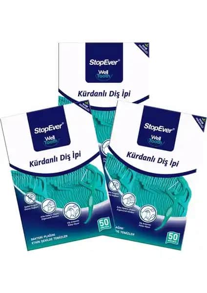 StopEver Kürdanlı Diş İpi: Diş Sağlığı İçin Rahat ve Etkili Bir Çözüm