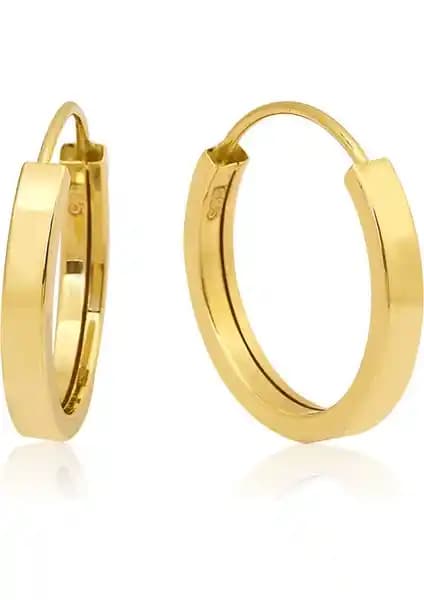 14 Ayar Altın Düz Çift Halka Küpe Karşılaştırması ve Özellikleri