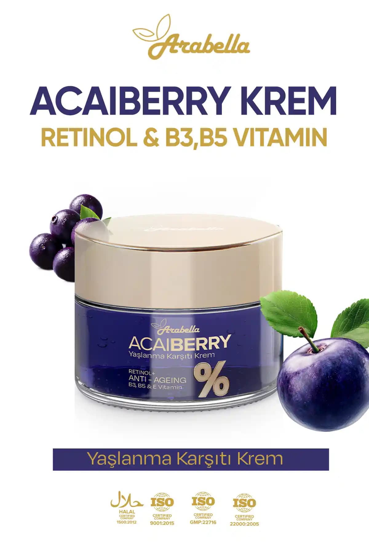 Acabella Acaiberry Kırışıklık ve Yaşlanma Karşıtı Krem Ürün İncelemesi ve Kullanıcı Yorumları