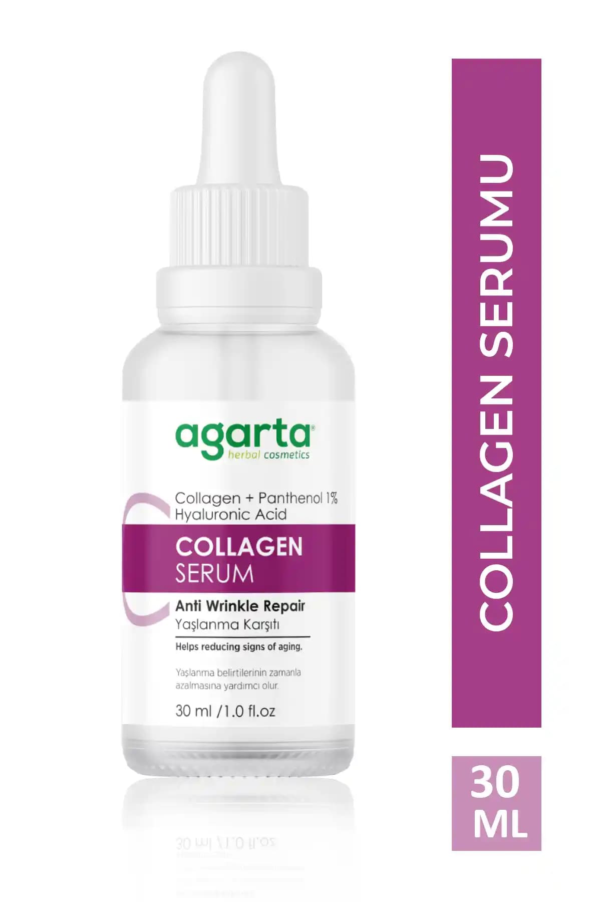 Agarta Yaşlanma ve Kırışıklık Karşıtı Kolajen Serumu: Doğal ve Etkili Cilt Bakımı Çözümü