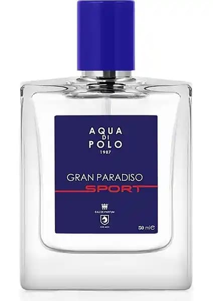 Aqua Di Polo 1987 Gran Paradiso Sport Erkekler İçin Ferahlatıcı Odunsu Parfüm